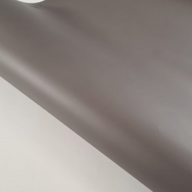 retal de cuero vaqueta tintada gris suave