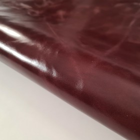 dark brown pull up leather pieces
