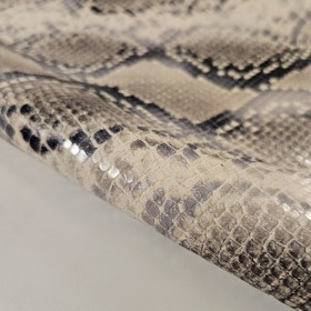 SNAKE EMBOSSED LEATHER 606