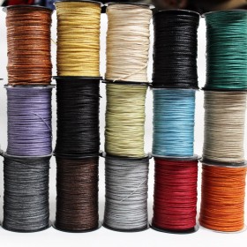 Color crudo osc-Hilo encerado coser cuero