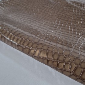 crocodile embossed