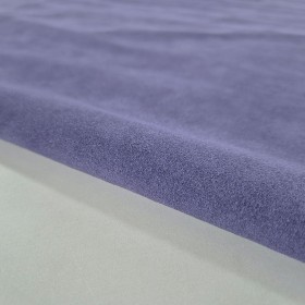 purple viola cowsuede leather
