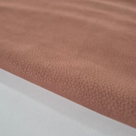 Medium brown nubuc leather side