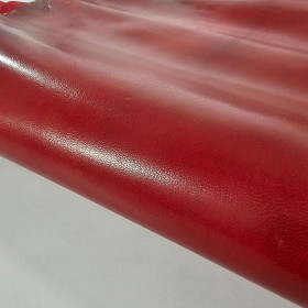 red burgundy vegetable ecologic goat skin