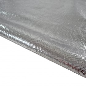 Silver snake leather - Curtidos Sevillano