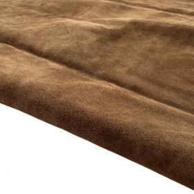 Brown croupon cowsuede - Curtidos Sevillano