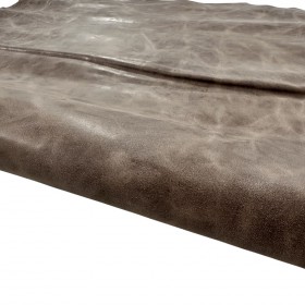 Brown pull up rustic lambskin - Curtidos Sevillano