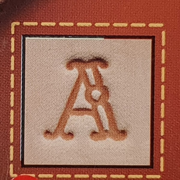 EMBOSSING LETTERS 1780